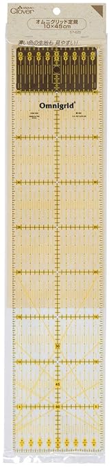 Clover Omni-Grid Ruler 10x45cm