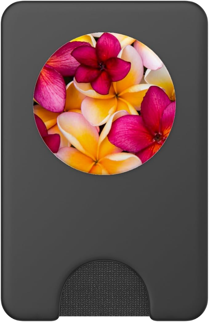 Plumeria Flower Pretty Garden Hawaii Pop Socket Phone Holder PopSockets Adhesive PopGrip