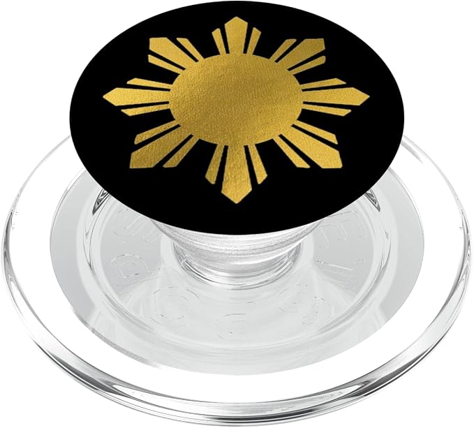 Philippines Flag Sun Filipino Pinoy PopSockets Adhesive PopGrip