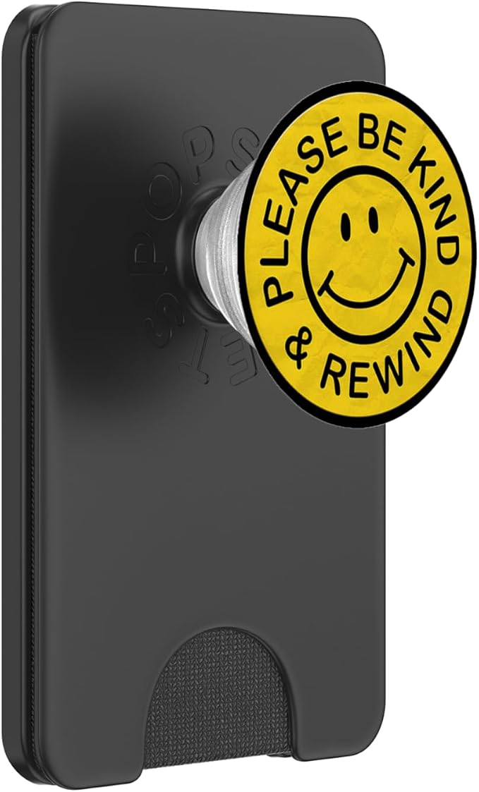 Be Kind Rewind Apparel Retro Nostalgia Sticker 80s 90s PopSockets Adhesive PopGrip
