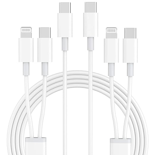 USB A to USB C Cable2 Pack [3FT+6FT] Carplay Cord for iPhone17/16/15 | USB A to USB C Cable2 Pack [3FT+6FT] Carplay Fast Charging Cord for iPhone17/16/15/iPad Pro/MacBook/Samsung GalaxyS26/25
