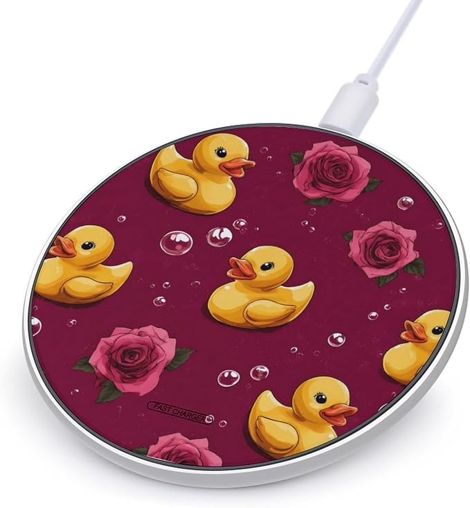 Rubber Duck Wireless Charger Portable Charging Pad | LightweightAll Smartphone