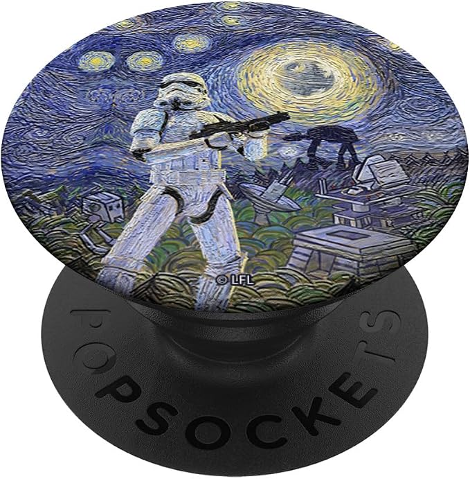 Star Wars Starry Night Stormtrooper PopSockets Adhesive PopGrip