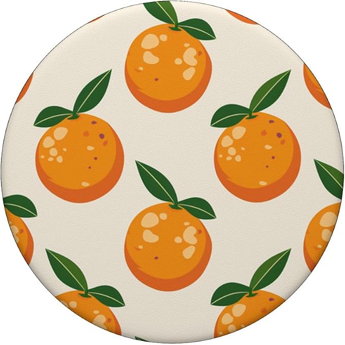 Orange Fruit PopSockets PopGrip for MagSafe