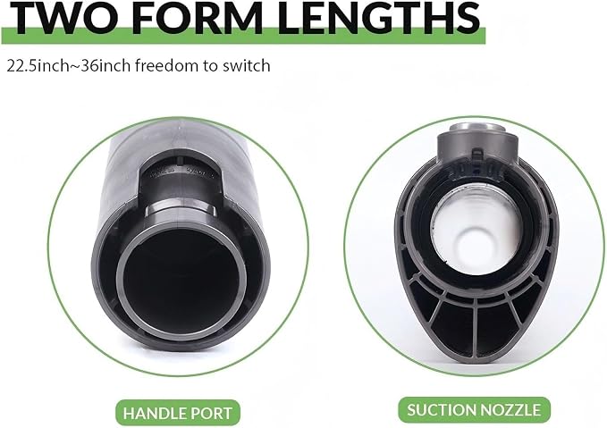 Vacuum Cleaner Extension Rod, Extension Pole Vacuum Cleaner Handle Extension