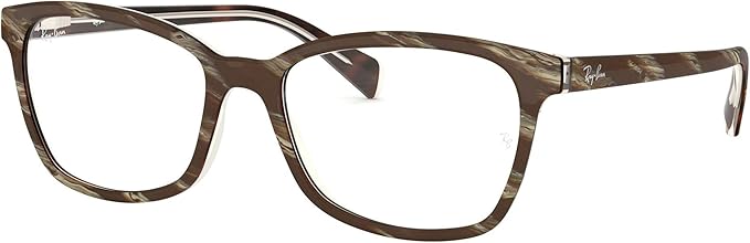 Ray-Ban unisex-adult Rx5362 Square Prescription Eyeglass Frames
