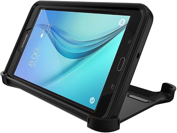 OTTERBOX DEFENDER SERIES Case for Samsung Galaxy TAB E (8.0) - Retail Packaging - BLACK