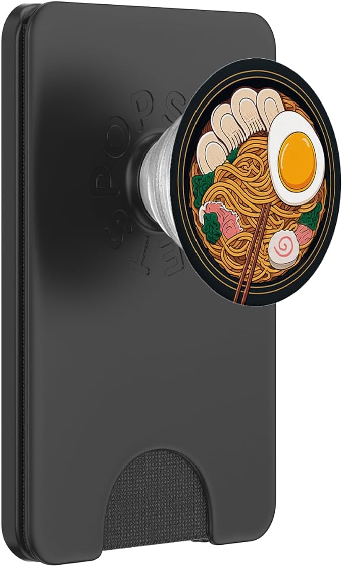 Ramen Japanese Food Anime Style Noodles Asia PopSockets Adhesive PopGrip