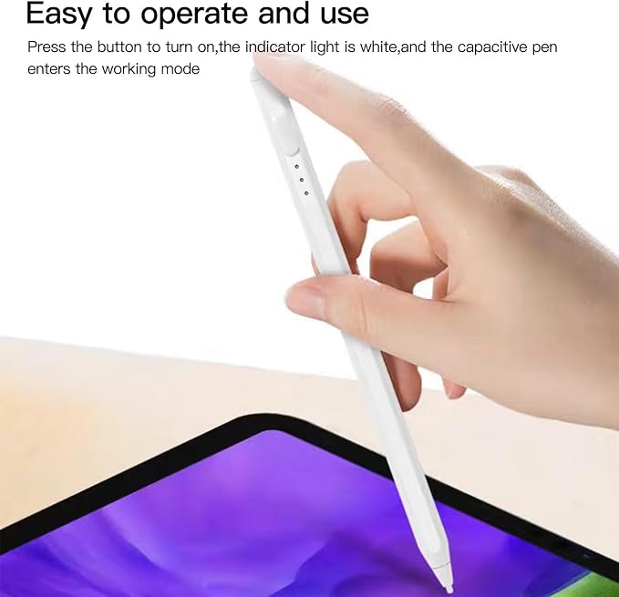 2023 New Touch Screen Stylus Pen Compatible for iPad 2021 9th gen/2020 8th gen/2019 7th gen/2018 6th gen - Black