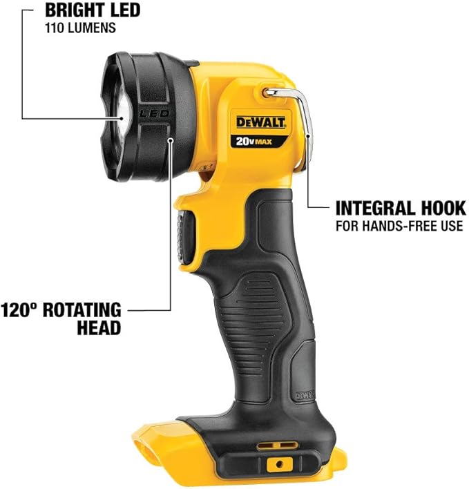 DEWALT 20V MAX Power Tool Combo Kit, 4-Tool Cordless Power Tool Set with 2 Batteries and Charger (DCK444C2)
