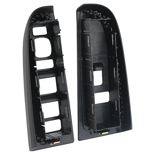 Window Switch Bezel Cover Compatible with Chevy Chevrolet Avalanche Silverado Suburban Tahoe, GMC Sierra Yukon, Cadillac Escalade 2004-2007 Replaces 89045128 89045120 Window Switch Trim Accessories