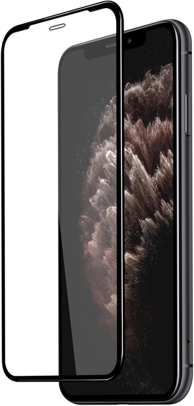 FLOLAB NanoArmour for iPhone 11 XR Ultra Clear Anti Blue Light Blocker Screen Protector the Best Tempered Glass - Durable Smooth as Butter Easy to Install Guaranteed. (Dust Free)
