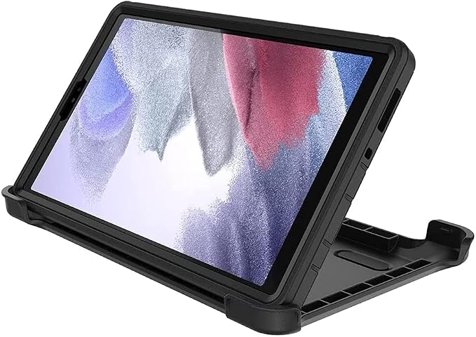 OtterBox Defender Series Case and Shield Stand for Galaxy Tab A7 Lite (ONLY) Retail Packaging - Black