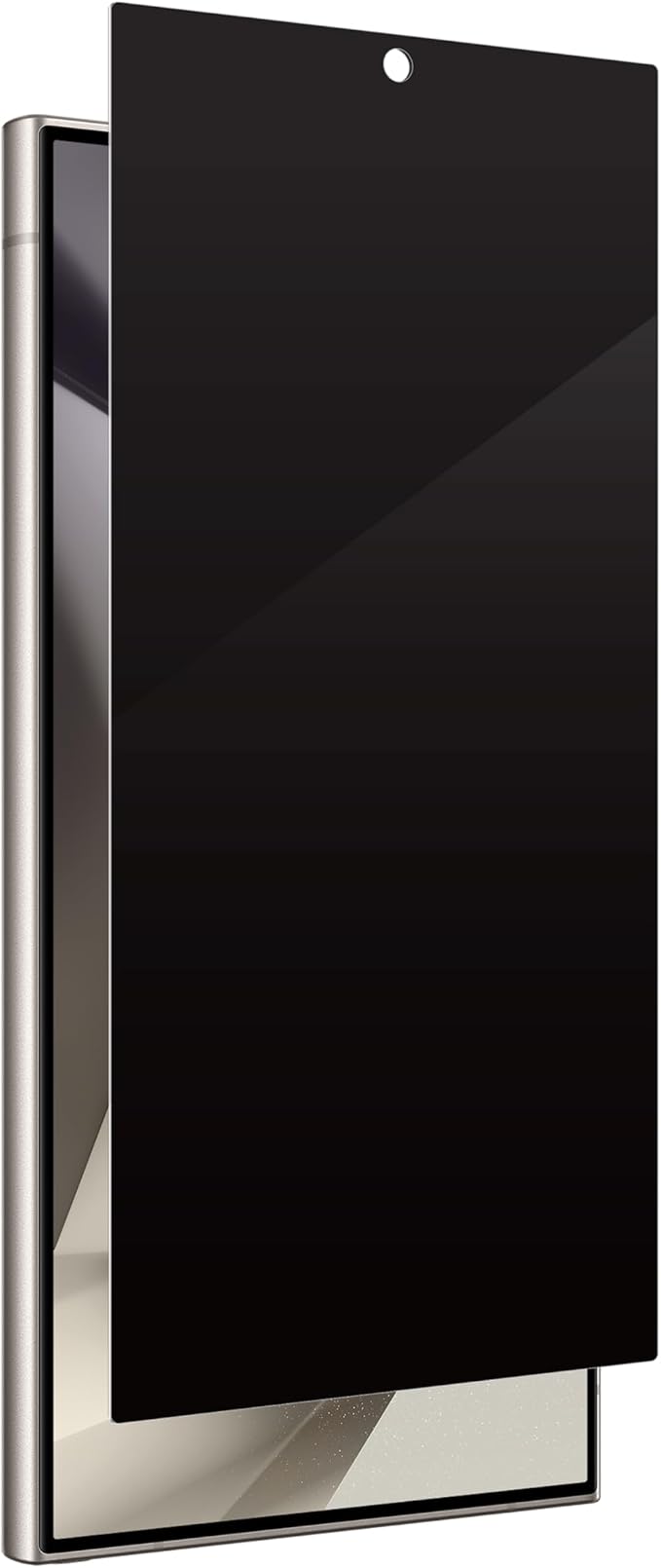 ZAGG InvisibleShield Fusion Privacy Anti‑Glare Samsung Galaxy S24 Ultra Screen Protector – 2‑Way Privacy • Matte Finish • EZ‑Apply Tray (Samsung Galaxy S24 Ultra)