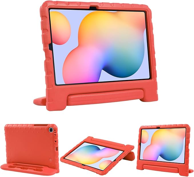 Kids Case for Samsung Galaxy Tab S6 Lite Shockproof Handle Stand Blue | Lightweight Kids Friendly EVACompatible with Samsung Galaxy Tab S6 Lite 10.4 Inch 2024/2022/2020 Release S Pen Holder
