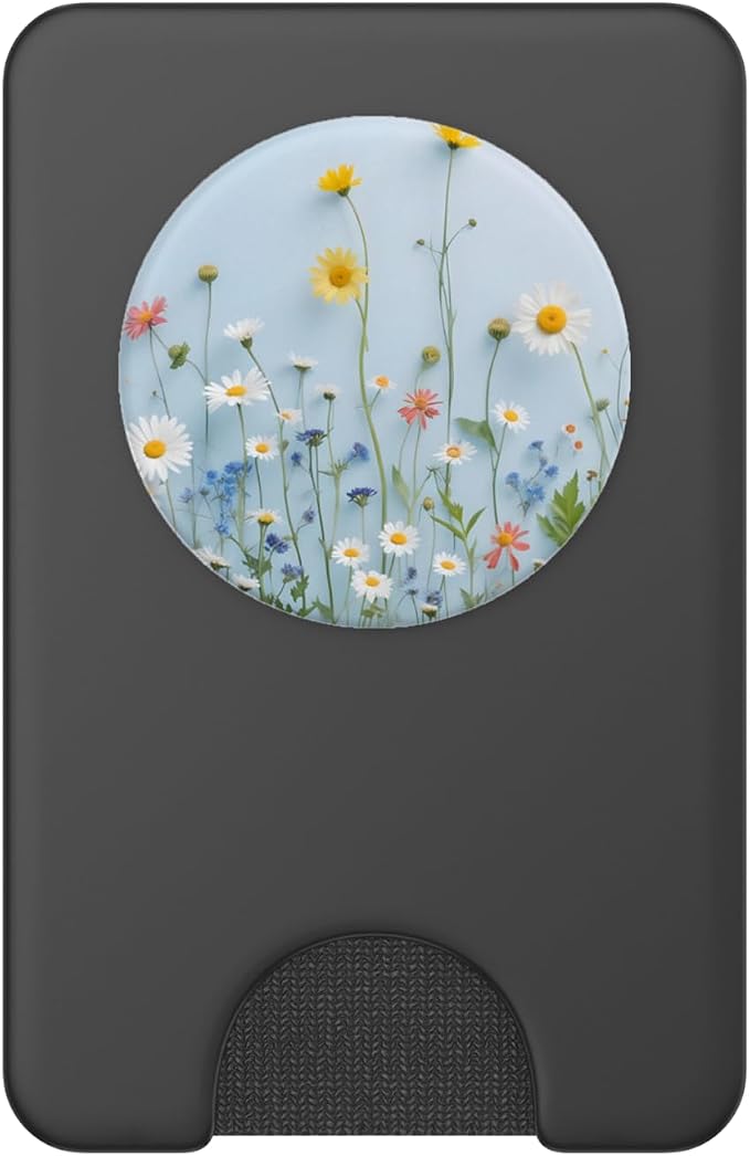 Mixed Flower Bouquet Floral Pattern PopSockets PopGrip for MagSafe