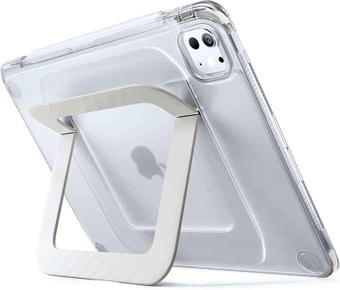 TORRAS Ostand K3 Neo for iPad Air 11 Inch Case (M4 2026 M3 2025 M2 2024) Viewing Angles AdjustableUltra Stable Stand Shockproof Protective Slim Kickstand Case with Pencil Holder Glacier Sprint