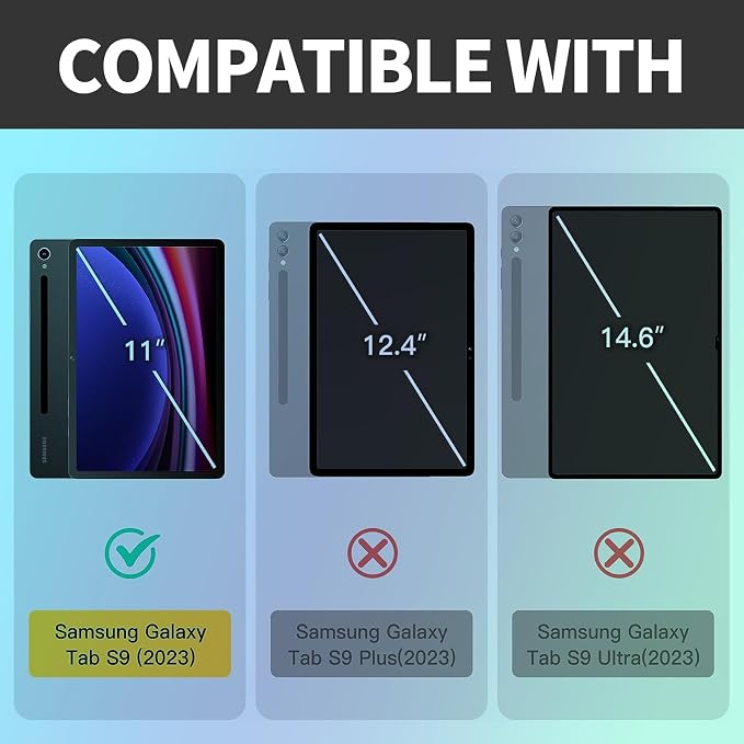 Case for Samsung Galaxy Tab A9 8.7-Inch 2023360 Degree Rotating Multi-Angle Viewing Protective Cover with Auto Sleep/Wake-Blue Butterfly