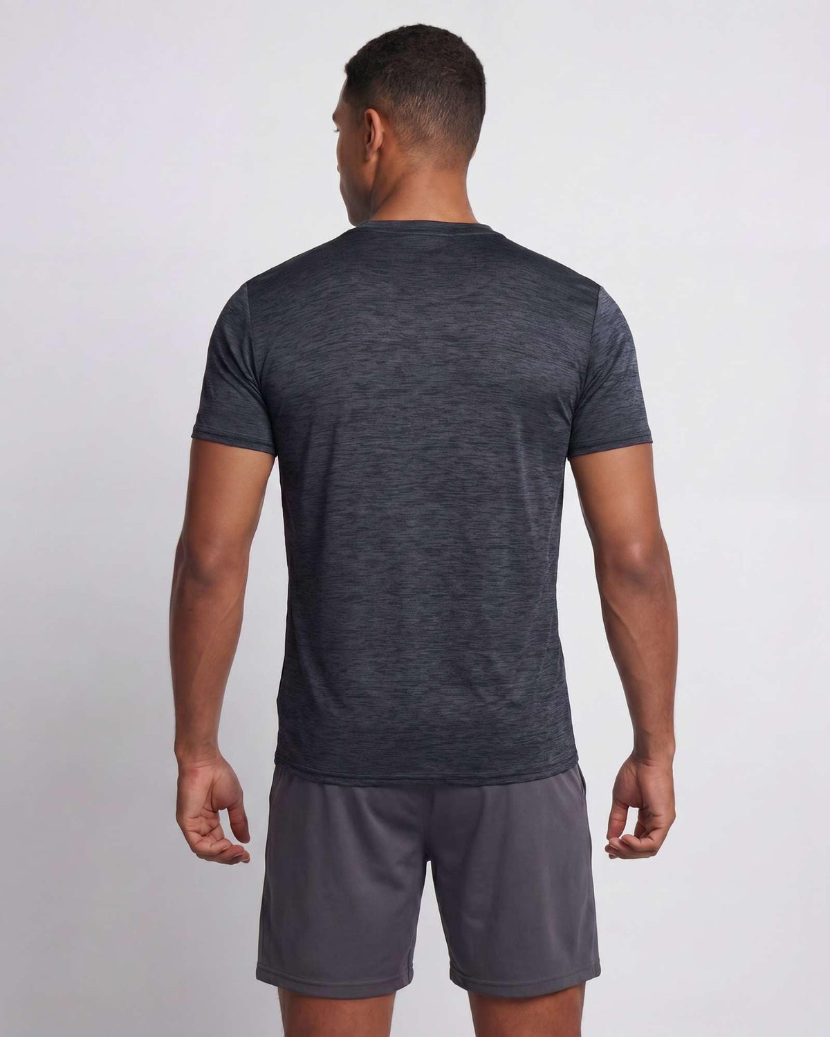 5 Pack Men's Dry Fit Short Sleeve T-Shirt Gym Workout Athletic Running Tee