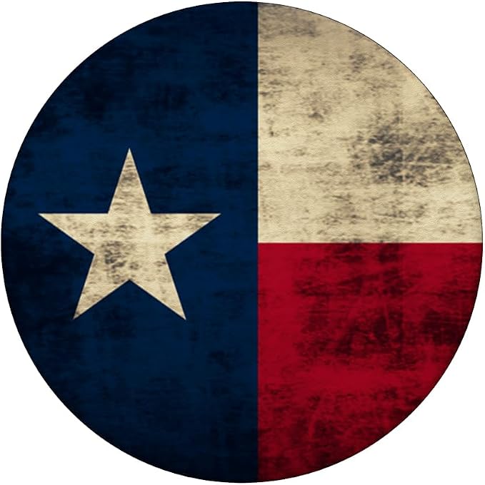 Texas Flag Vintage Rustic Distressed PopSockets Adhesive PopGrip