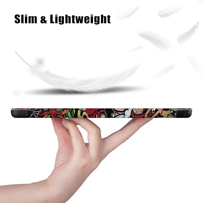 Case for Google Pixel Tablet 11inch 2023 Release Folio Slim Cover Lightweight Hard Shell Protective Case with Multi-Angle StandBlack