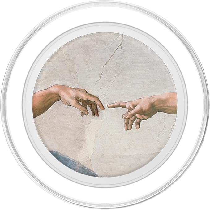 Michelangelo Creation of Adam Sistine Chapel PopSockets Adhesive PopGrip
