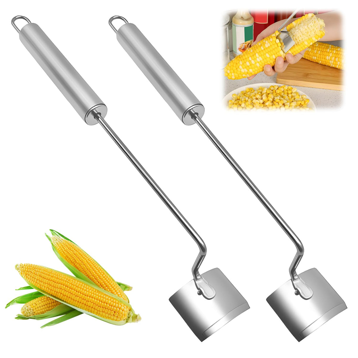 Stainless Steel Corn Peeler