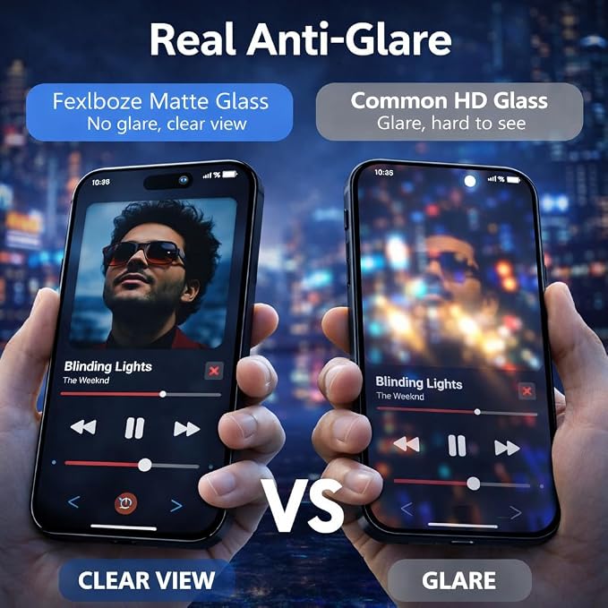 for iPhone 17 Pro Matte Privacy Screen Protector [2+2 Pack] 28° Side-View Privacy Tempered Glass with Camera Lens Protector Anti-Glare Anti-Fingerprint Bubble-Free Installation Frame Case Friendl