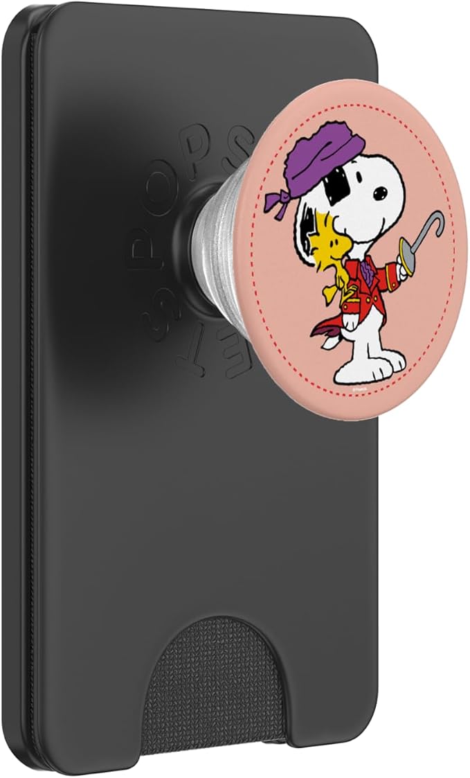 Peanuts Ahoy Snoopy and Woodstock PopSockets Adhesive PopGrip