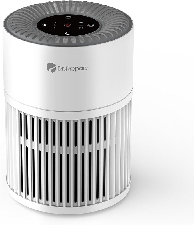 Dr.Prepare Air Purifiers for Bedroom, Quiet Air Purifier