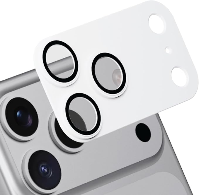 for iPhone 17 Pro Camera Lens Protector 2 Pack | Aerospace-Grade Aluminium with [ Automotive-Grade Spray Paint Craft ] | Anti-Glare Sapphire Glass | Colour-Matched Finish Pacific Blue