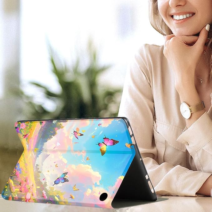 Case for Amazon Kindle Fire HD 10 &amp 10 Plus Tablet(Fit for 10.1 13th/11th Generation 2023/2021 Release)Ultra Slim Multi-Angle Viewing Auto Wake/SleepAstral Cat