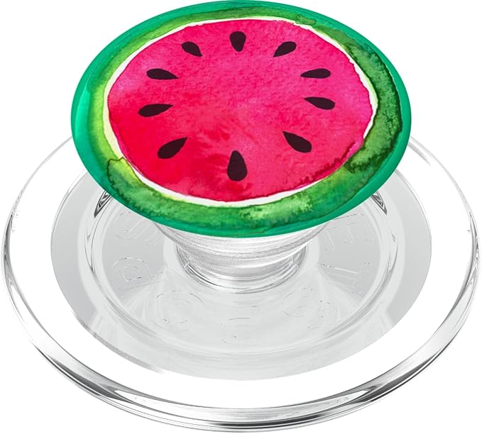 Watermelon Melon Fruit Juice Hawaiian Tropical White PopSockets Adhesive PopGrip