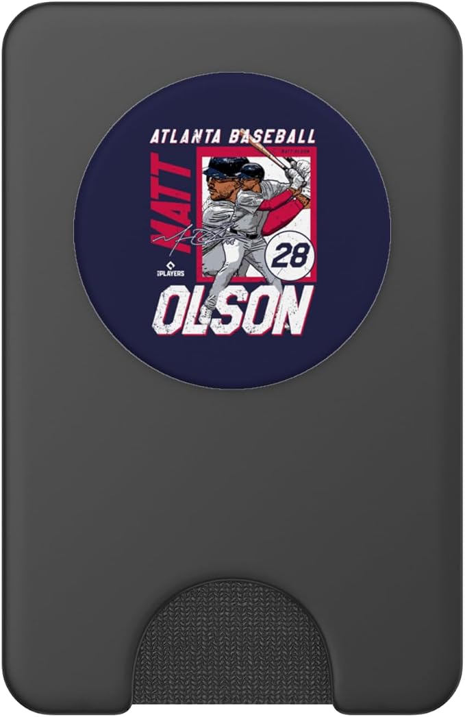 Matt Olson | Atlanta MLB Baseball Players| MLBMOL204M PopSockets PopGrip for MagSafe