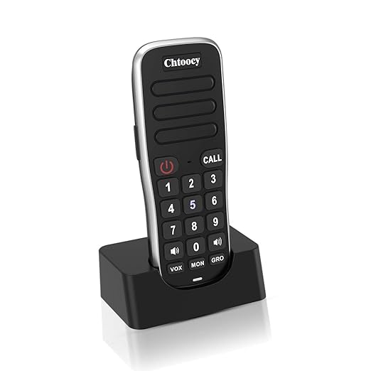 Intercoms Wireless for Home, 1 Mile Long Range for House Business Office, Handheld Room to Room Communication System, Rechargeable Loud & Clear 10-Channel Anti-Interference Intercom System