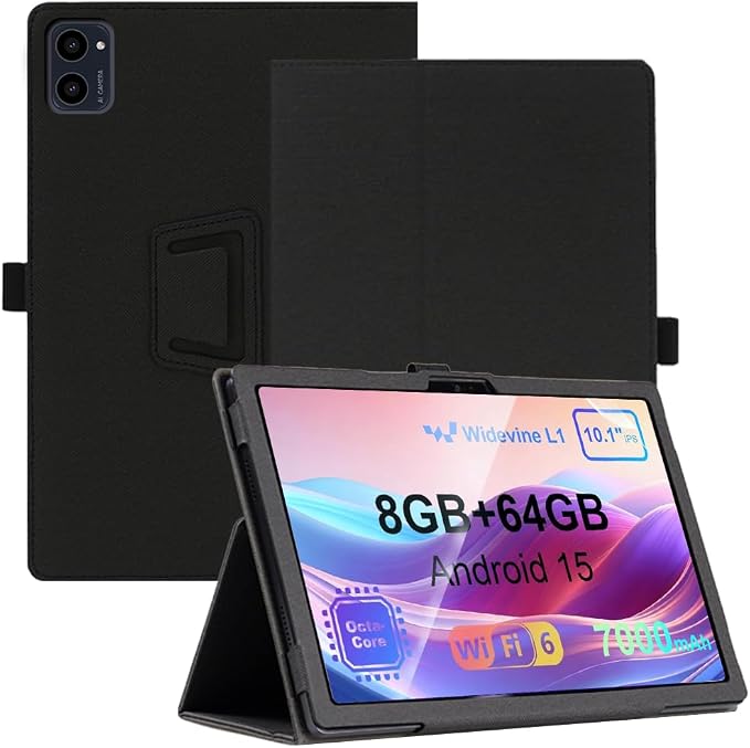 Case for Headwolf HPad6 12 Inch Tablet Premium PU Leather Folio Folding Stand Protective Tablet Cover with Hand Strap Magnet for Headwolf HPad6 12 Inch Tablet