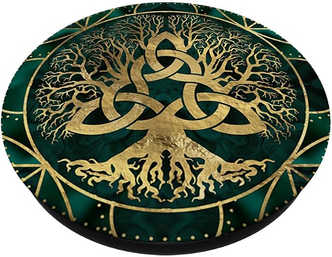 Tree of life with Triquetra PopSockets Adhesive PopGrip