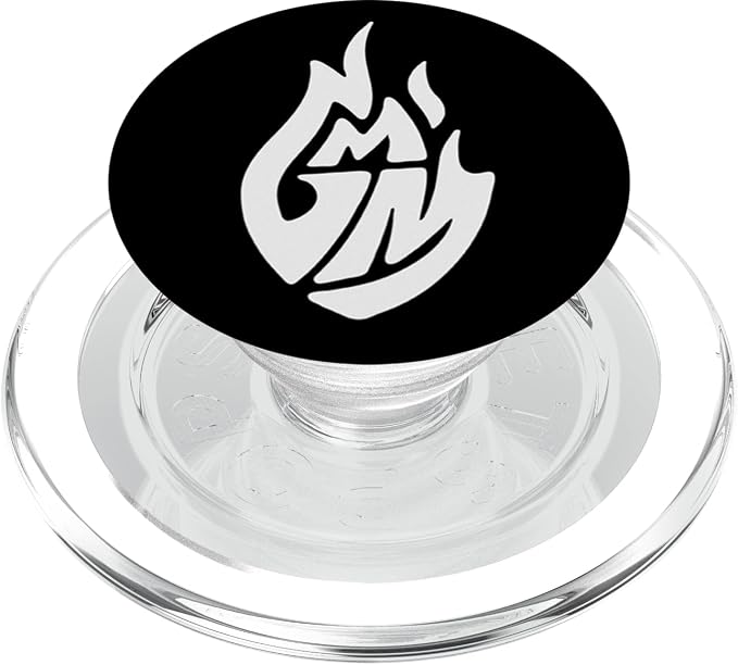 GMM Black &amp White Logo PopSockets Adhesive PopGrip
