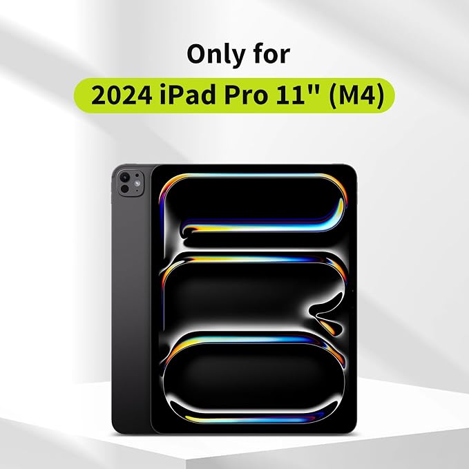 SwitchEasy CoverBuddy Lite for 2024 iPad Pro 11 - iPad Pro Case Compatible with Magic Keyboard for iPad Pro (M4) - White