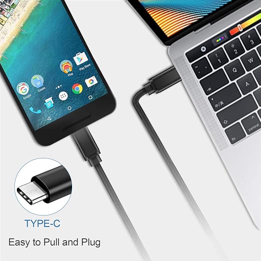 5ft 100W 5A USB C to USB C Cable Fast Charger Compatible with Galaxy Note 20 A53