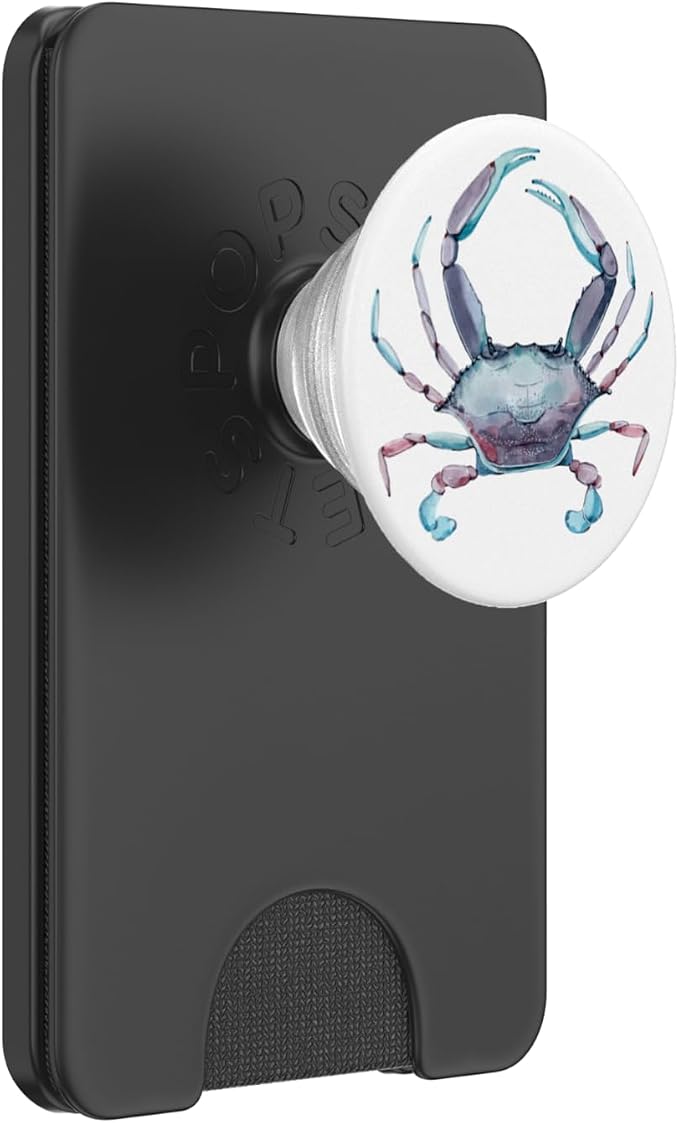 Cool Ocean Crab PopSockets Adhesive PopGrip