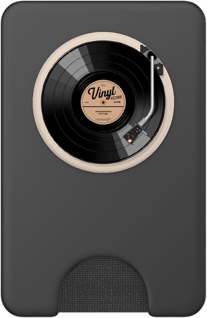 Vinyl Record Player Vinyl Collector Retro Music Lover PopSockets PopGrip for MagSafe