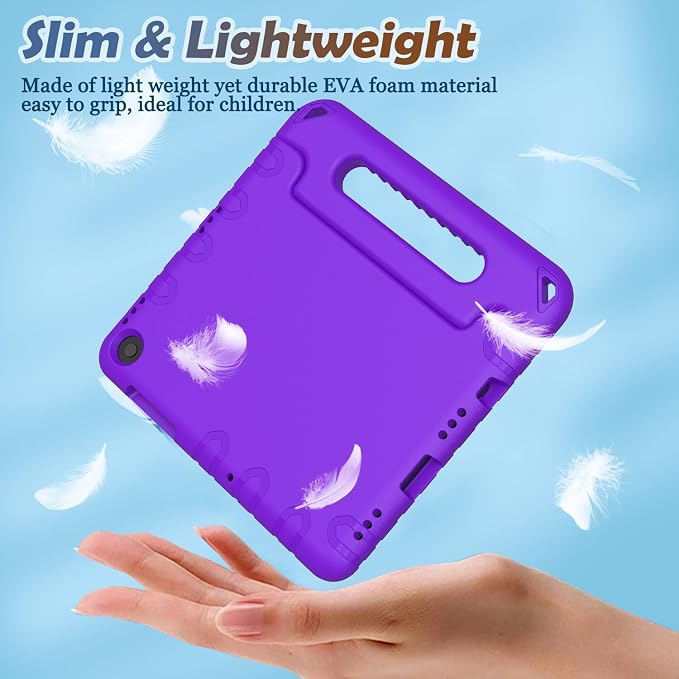 LTROP Shockproof Lightweight Convertible Handle Stand Case for Samsung Galaxy Tab A11 Plus 2025 / A9 Plus 11 Inch 2023 with Built-in Screen Protector Galaxy Tab A11+ / A9+ Case for Kids Black