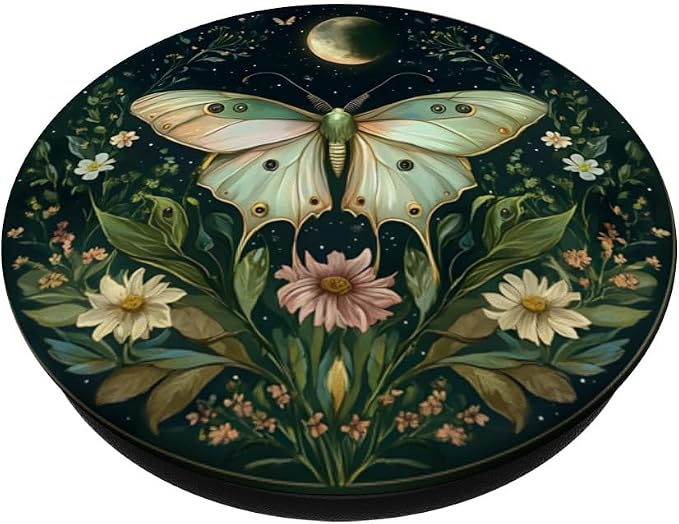 Luna Moth PopSockets Adhesive PopGrip