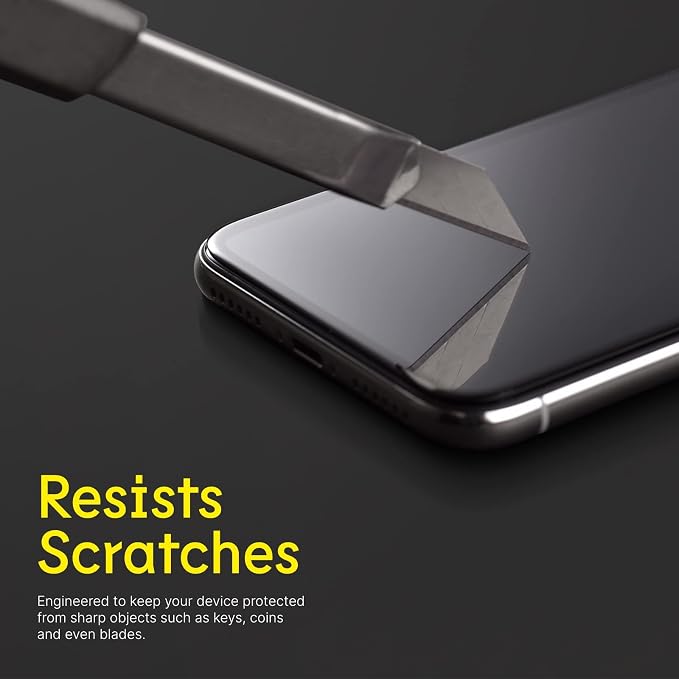 RhinoShield Tempered Glass for Pixel 8a | 9H Hardness High Transparency Impact and Scratch Resistant Screen Protector