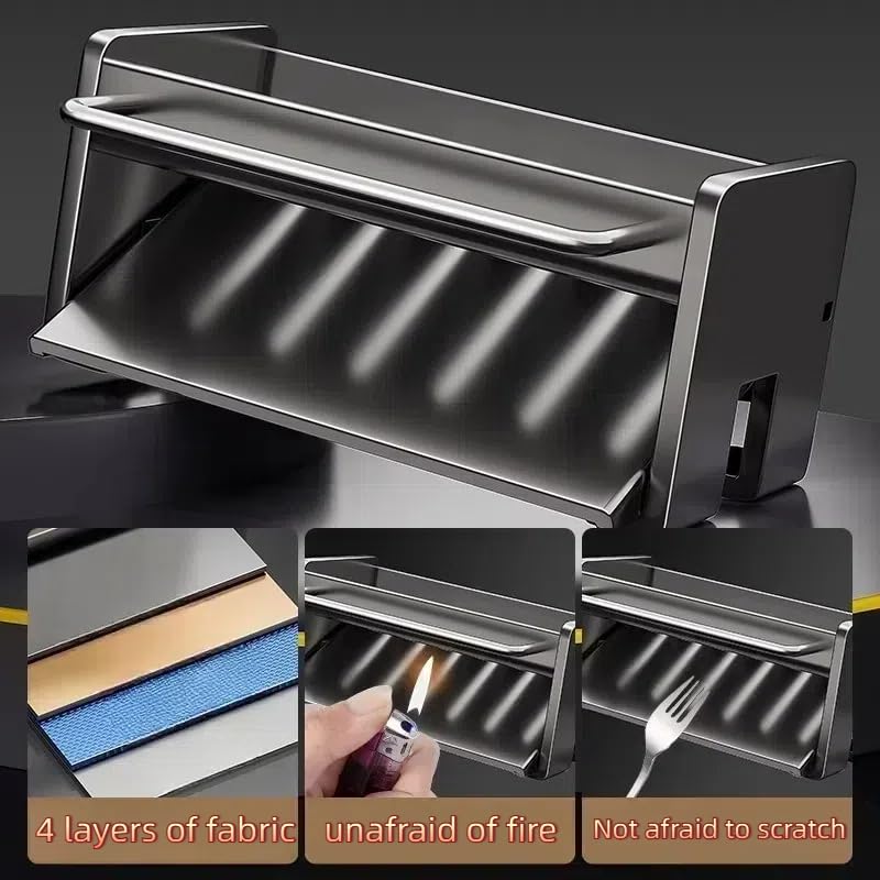 Kitchen Sink Caddy Organizer,Sponge Holder for Kitchen Sink with Drain Board,Stainless Steel - color: Black