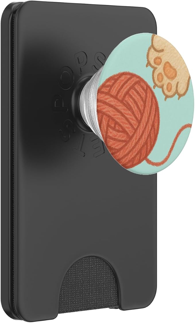 PopSockets Phone Grip – Cat PopSocket - Ball &amp Yarn PopSockets Adhesive PopGrip