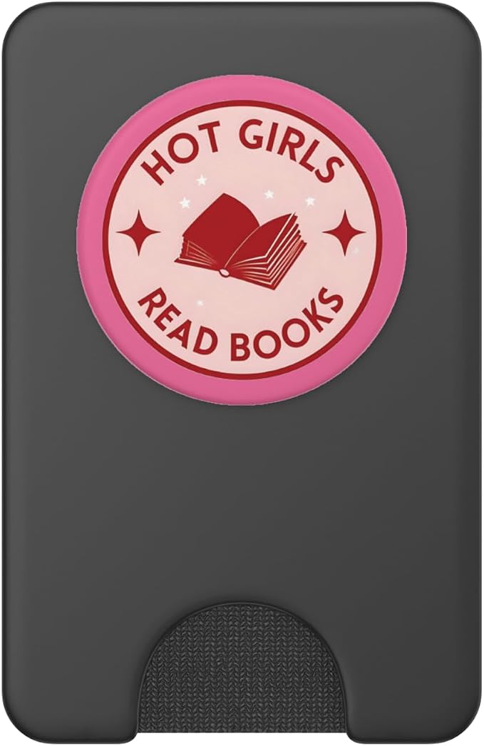 Hot Girls Read Books Reading Book Lover Booktrovert Bookish PopSockets PopGrip for MagSafe