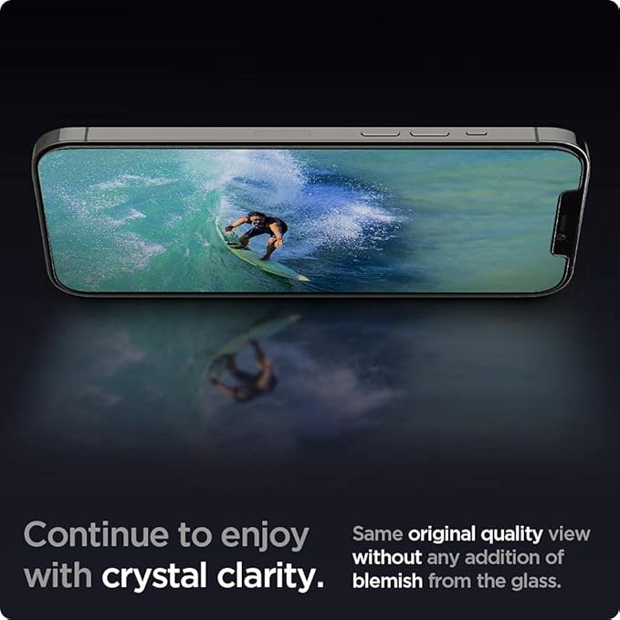 Spigen Tempered Glass Screen Protector [GlasTR EZ FIT] designed for iPhone 11 / iPhone XR [6.1 inch] [Case Friendly] - 2 Pack