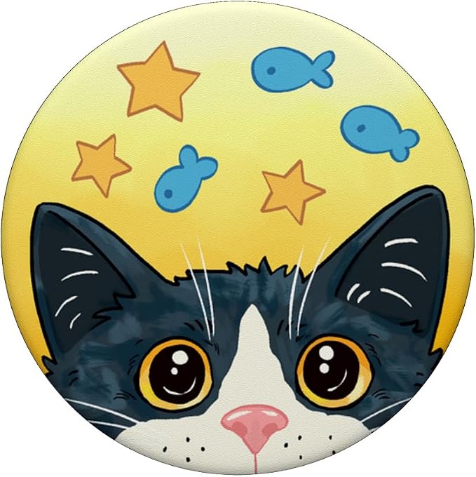 PopSockets Phone Grip – Cat PopSocket - Boss The Cat PopSockets PopGrip for MagSafe